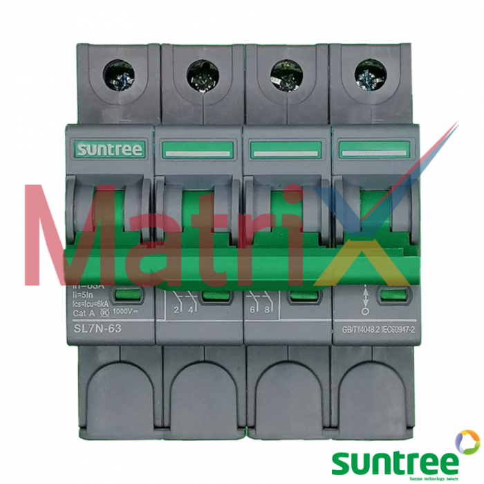DC Circuit Breaker SL7N-63 4P 1000VDC